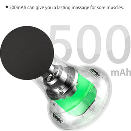 Mini Handheld Massage Gun Deep Tissue Electric Muscle Percussion Device Massage Machine for Travel Home Daily Relax