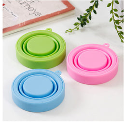 Folding Silicone Cup - Portable Cup (Random Color)