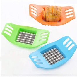 Fries Cutter Sweet Potato Fries Cutter Potatoes Cutter Vegetable Potato Slicer Cutter (Random Color)