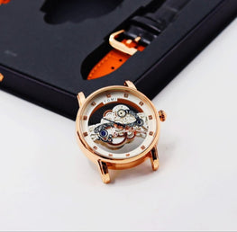 TOMI Face Gear Dual Strap Luxury Business Watch