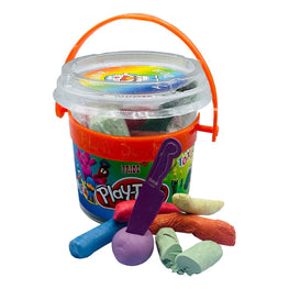 Multi Colors Play doh Clay Balti Different colors Play-dough Sticks &amp; Small plastic knife inside