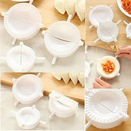 Pack of 3 Samosa Maker Samosa Shaper - Dumpling Press Mold (Random Color)