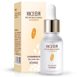 ROREC Collagen White Rice Face Serum Infused with Hyaluronic Acid Essence for Pore Refinement, Moisture Balance, Oil Control, Anti-Wrinkle Defense, and Skin Brightening