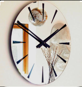 Mirror Clock ( Circle Design)