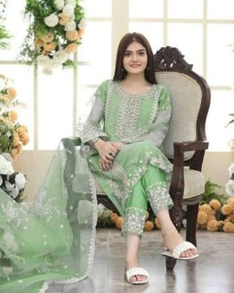 KANWAL Fancy Organza 3Pc