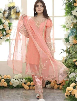 KANWAL Fancy Organza 3Pc