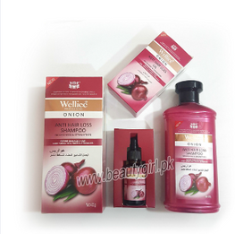 Wellice Onion Anti Hair loss Shampoo &amp; Oil