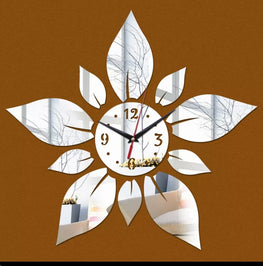 Acrylic Mirror Wall Clock