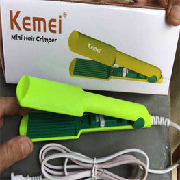 kemei mini hair crimper