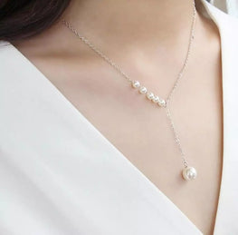 Golden / Silver Stylish Clavicle Pendent For Girls