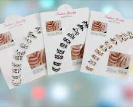 Elegant Pack Of 10 Rings