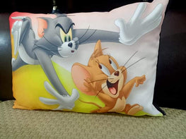 Tom &amp; Jerry Pillow Size 11x15 with filling