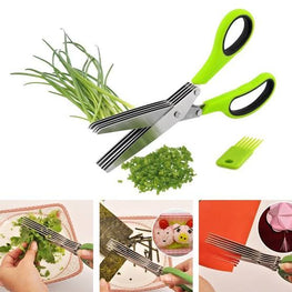 5 Layer Multifunction Kitchen Scissor