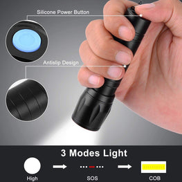 Ruff and tuff 2 in 1 high brightness zoom adjustment Mattel torch light