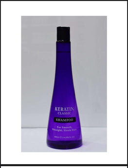 KERATINE CLASSIC SHAMPOO FOR SMOOTH, STRAIGHT AND SLEEK HAIR 400ML