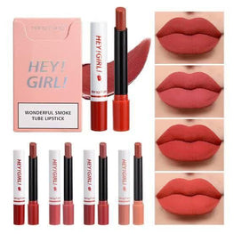 Heng Fang HEY GIRL  Matte  Wonderful Smoke  Tube Lipstick