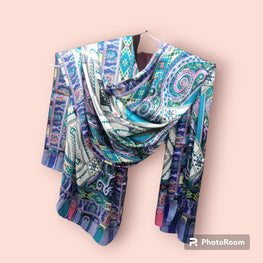 Printed Silk Scarves