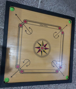 Wooden Carrom Board Game