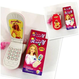 Mini Foldable Mobile Phone Toy Phone With Blinking Light &amp; Music For Kids ( Boys &amp; Girls )