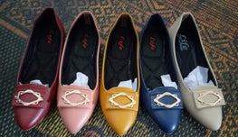 Shoes for ladies fancy stylish pumps shoes 003