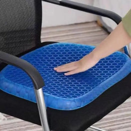 Egg seater, Gel seat cushion, support cushion, Breathable Honeycomb Design For Chair Car Office, Best Design to Absorb Pressure on Driver's Seat, Office seat, House seats