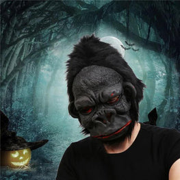 Horror Mask .. Good quality foamic material with hair