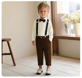 FORMAL SUITE WITH SHIRT, PANT &amp; BOW FOR BOYS AND GIRLS