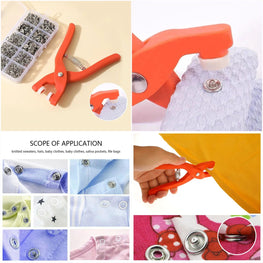 Button Press Tool for all cloths With 25 Buttons.