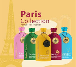 Paris Collection Body lotion gives you a light and fresh fragrance to keep you active throughout the day. The moisturizer gets absorbed easily into the skin and settles comfortably in the depths of your skin.