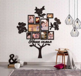 Family tree Photo frames Wall decorations sticker