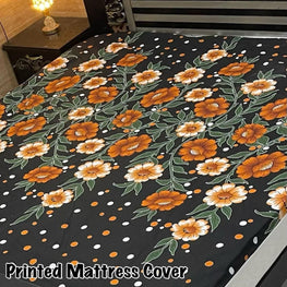 Printed Mattress Covers Water Proof Mattress Safegaurd