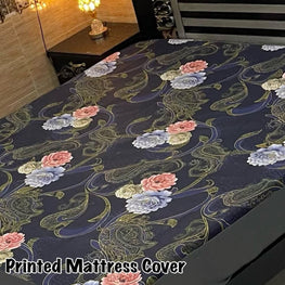 Printed Mattress Covers Water Proof Mattress Safegaurd