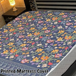 Printed Mattress Covers Water Proof Mattress Safeguard