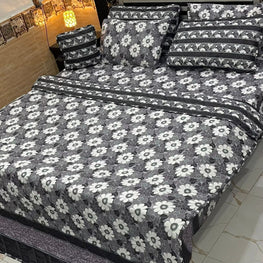 Set of 7Pc Printed Comforter Set