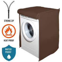 Front Loaded Washing Machine Cover  Zip Open Close  Waterproof