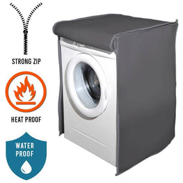 Front Loaded Washing Machine Cover  Zip Open Close  Waterproof