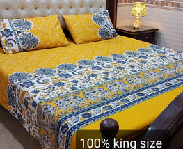 Crystal Cotton Bedsheet