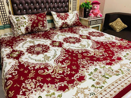 Crystal Cotton Bedsheet