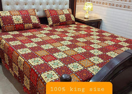 Crystal Cotton Bedsheet