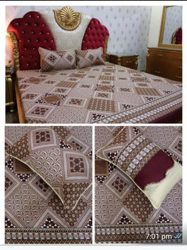 Crystal Cotton Bedsheet