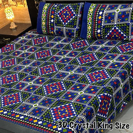 Crystal Cotton Bedsheet