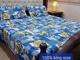 Crystal Cotton Bedsheet