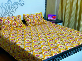 Crystal Cotton Bedsheet