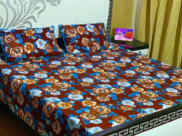 Crystal Cotton Bedsheet