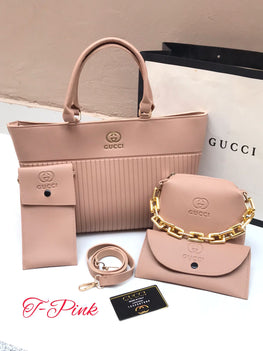 Gucci style 4 piece bags