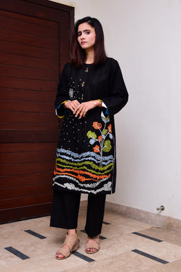 Design Ramasa Stuff 4 line Moti Cotton Full Embrodery Suit