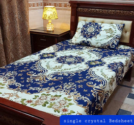 3D-Crystal cotton single pair Bedsheets