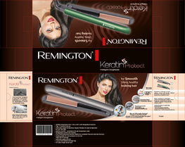 Remington Keratin Protect - Intelligent Straightener High Quality Silver and Green