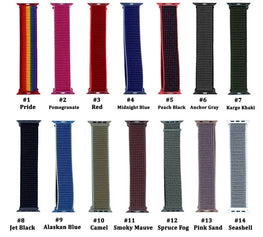 Apple Nylon Watch Strap (Random Color &amp; Design)