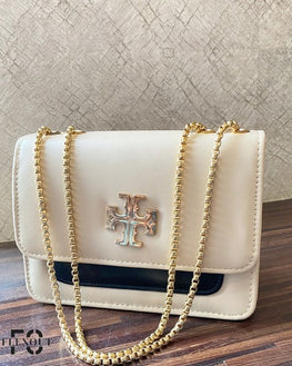 Ladies hand bag Chic Beige Shoulder Bag | Flex-7 Cross Body Bag